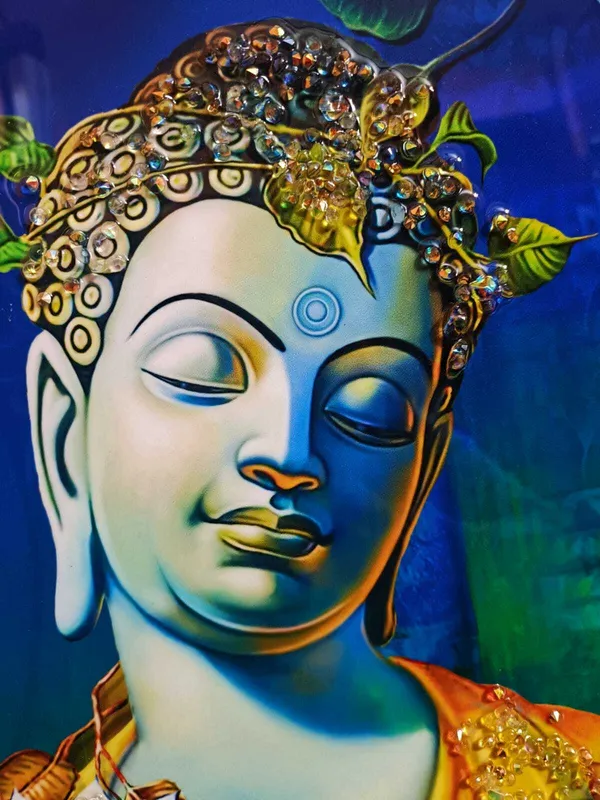 SUNINOW_crystal_work_buddha_Religious_Frame