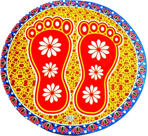 20.32_Cm_Shubh_Diwali_Sticker_With_Complete_Diwali_Pooja_Kit_Self_Adhesive_Sticker_(Pack_Of_21)