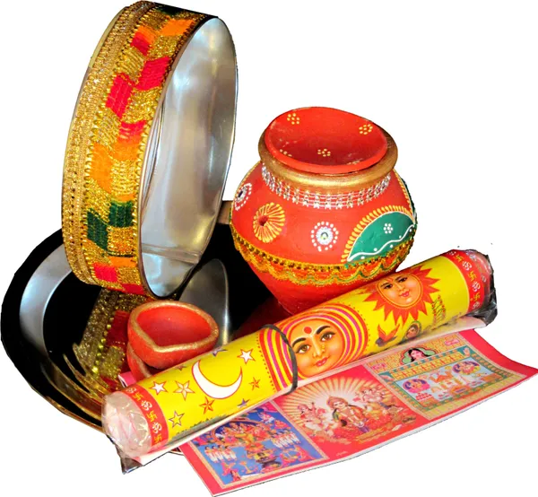 Karwa_Chauth_Pooja_Thali_Set|Karwachauth_Thali_Set_|Karwa_Chauth_Thali_Terracotta_(7_Pieces,_Multicolor)