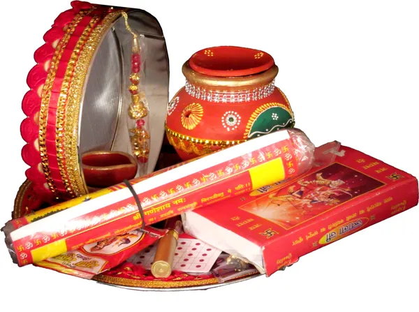 Karwa_Chauth_Pooja_Thali_Set|Karwachauth_Thali_Set_|Karwa_Chauth_Thali_Terracotta_(22_Pieces,_Multicolor)