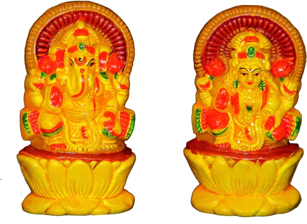Terracotta_Laxmi_Ganesh_Murti_/_Clay_Laxmi_Ganesh_Idol_Decorative_Showpiece_-_10_Cm_(Terracotta,_Multicolor)