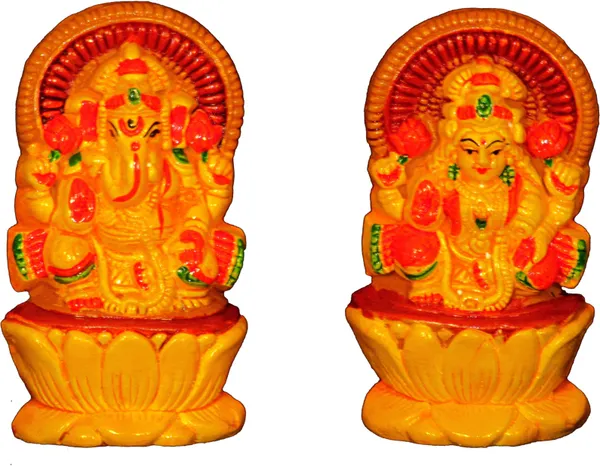 Terracotta_Laxmi_Ganesh_Murti_/_Clay_Laxmi_Ganesh_Idol_Decorative_Showpiece_-_10_Cm_(Terracotta,_Multicolor)