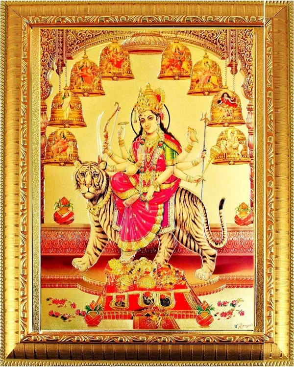 Photo_&_Frame_Nav_Durga_Maa