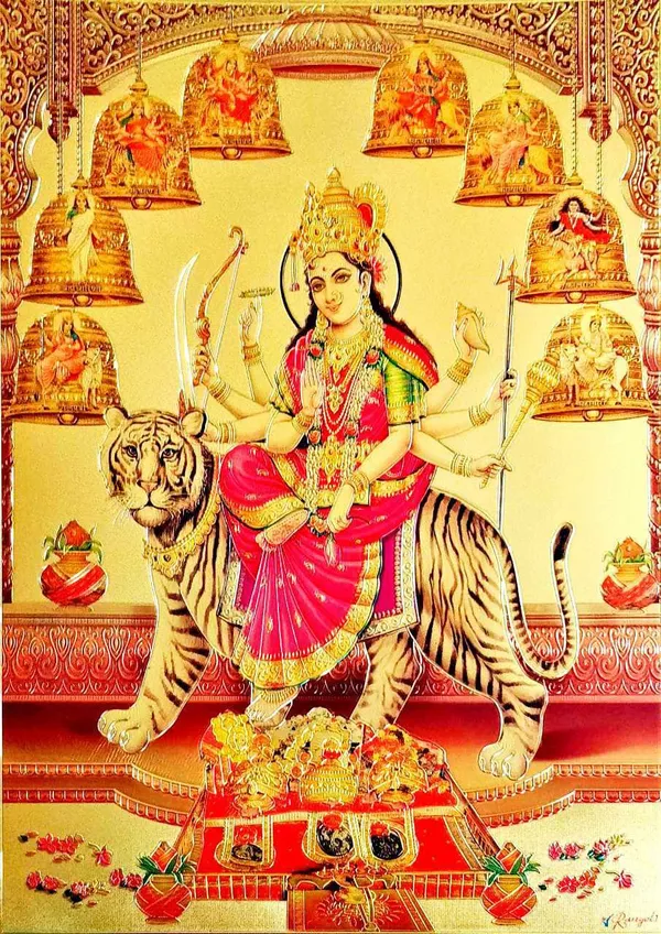 Photo_&_Frame_Nav_Durga_Maa