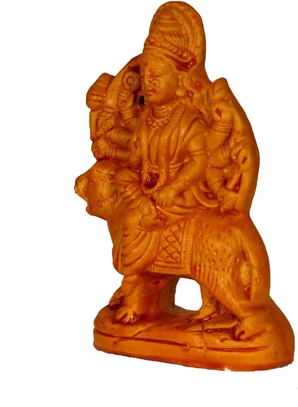 Goddess_Maa_Durga_Devi_Idol|_Religious_Murti_Decorative_Showpiece_-_10_Cm_(Terracotta,_Gold)