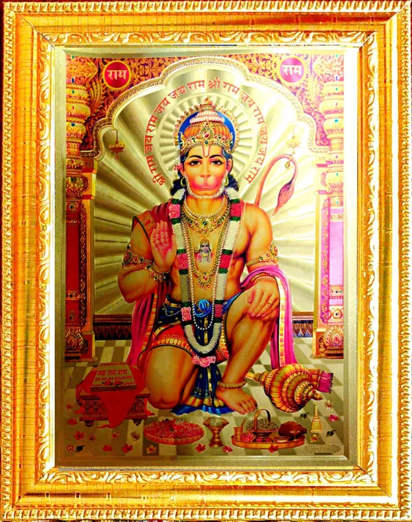Photo_&_Frame_Hanuman_Ji