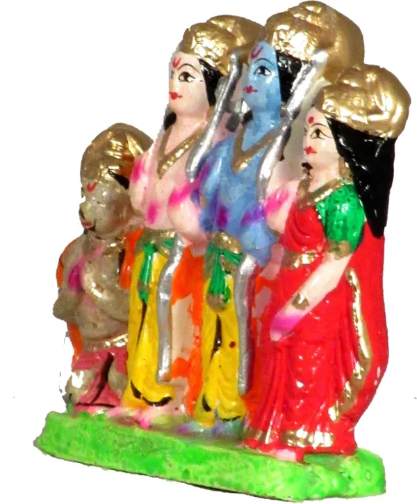 Ram_Darbar_Statue_|_Ram_Darbar_Idol_|_Ram_Laxman_Sita_Hanuman_Statue_Decorative_Showpiece_-_8.5_Cm_(Terracotta,_Multicolor)