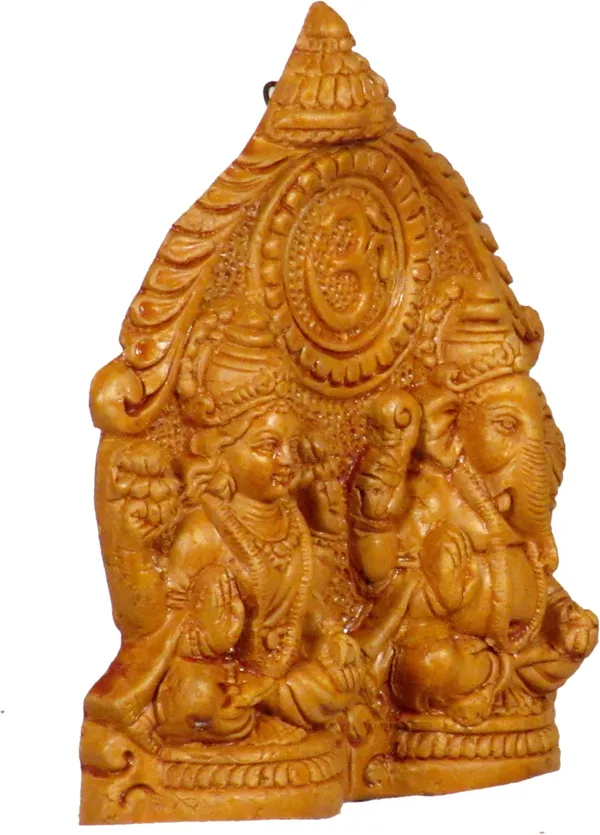 Ganesh_Laxmi_Idol_For_Hom_Decorative_Showpiece_-_11.5_Cm_(Terracotta,_Multicolor)