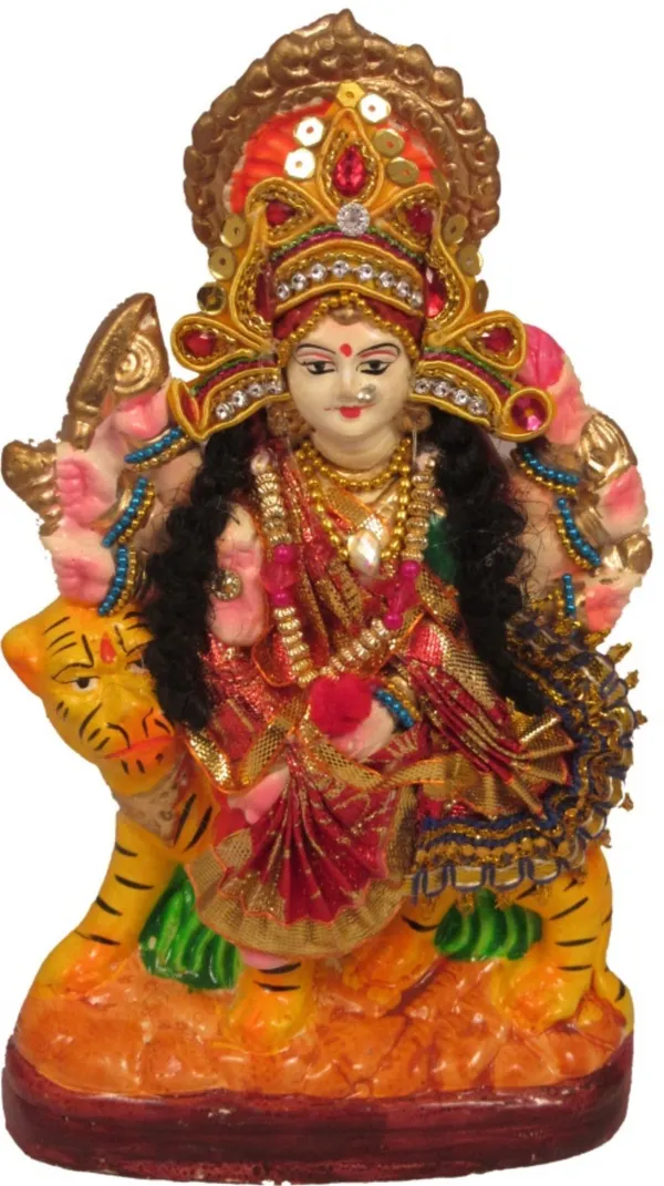 Goddess_Maa_Durga_Devi_Idol_Statue_Sherawali_Mata_Rani_Spiritual_Puja_Vastu_Showpiece_Figurine