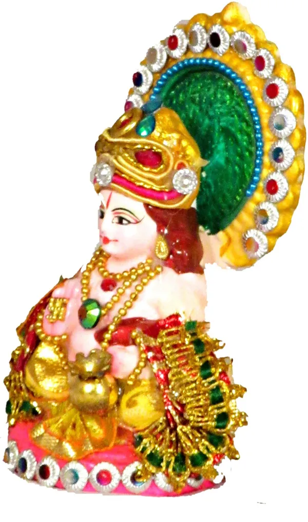 Kuber_God_Idol_|_Kuber_Statue_Decorative_Showpiece_-_9_Cm_(Terracotta,_Multicolor)