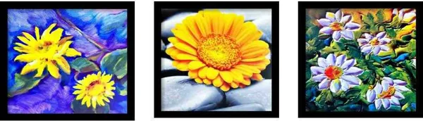 Photo_&_Frame_Yellow_Flower_Painting_For_Wall_Decor_|_Wall_Painting_For_Living_Room_Digital_Reprint_13_Inch_X_13_Inch_Painting_(With_Frame,_Pack_Of_3)