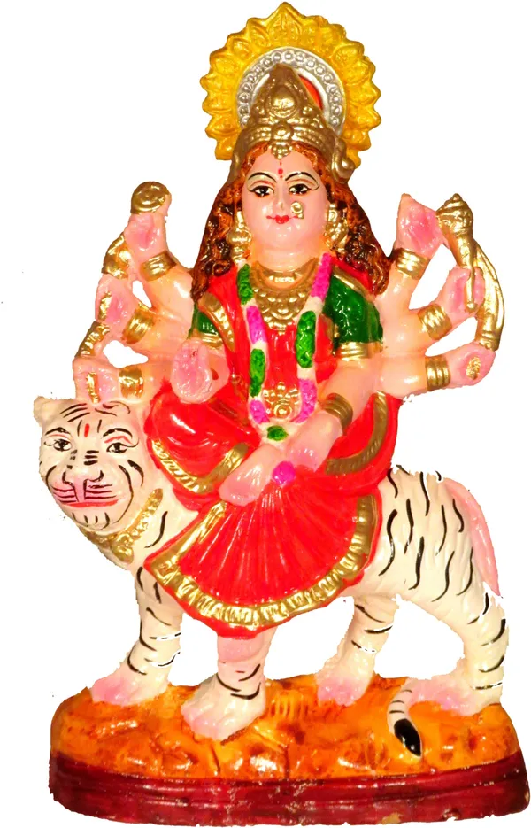 Goddess_Maa_Durga_Devi_Idol|_Religious_Murti_Decorative_Showpiece_-_27_Cm_(Terracotta,_Gold)