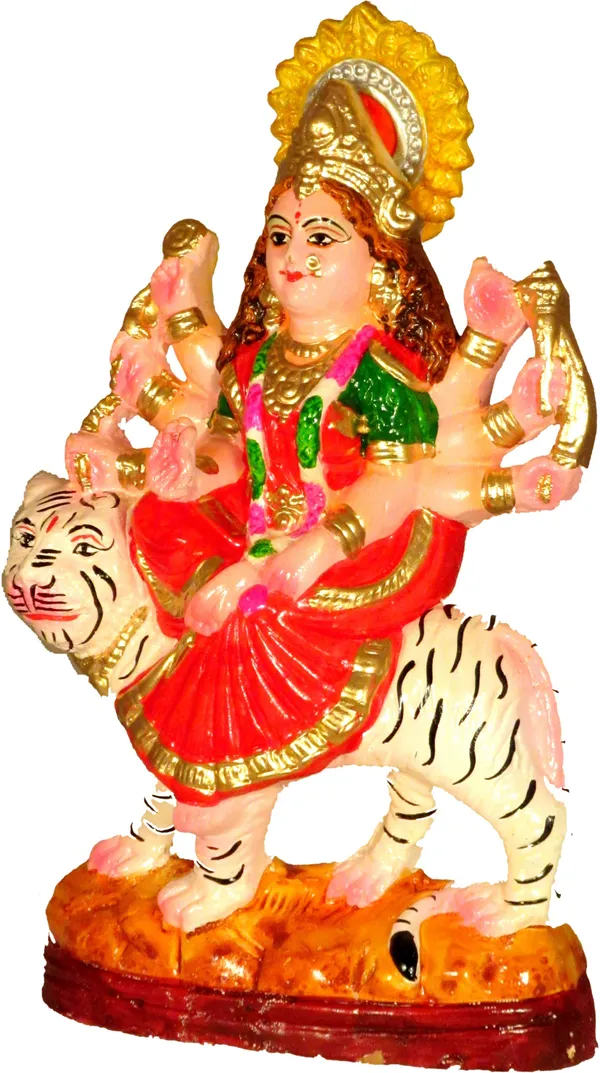 Goddess_Maa_Durga_Devi_Idol|_Religious_Murti_Decorative_Showpiece_-_27_Cm_(Terracotta,_Gold)