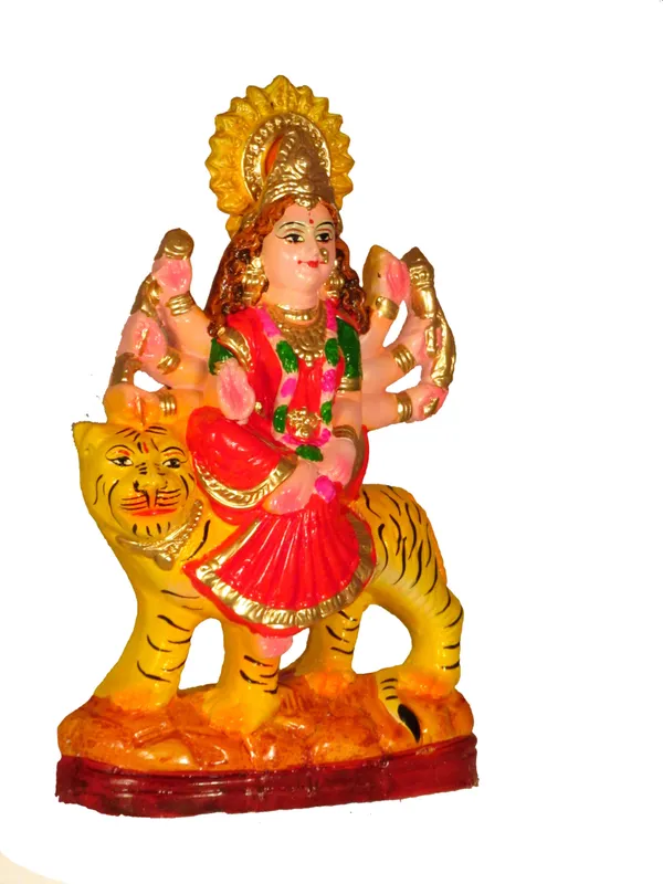 Goddess_Maa_Durga_Devi_Idol|_Religious_Murti_Decorative_Showpiece_-_27_Cm_(Terracotta,_Multicolor)