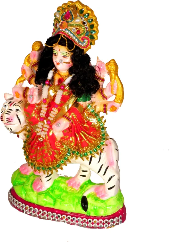Goddess_Maa_Durga_Devi_Idol|_Religious_Murti_Decorative_Showpiece_-_28_Cm_(Terracotta,_Gold)