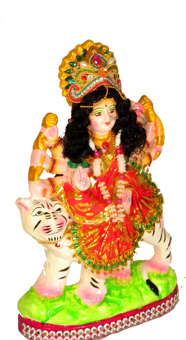 Goddess_Maa_Durga_Devi_Idol|_Religious_Murti_Decorative_Showpiece_-_28_Cm_(Terracotta,_Gold)