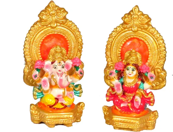 Ganesh_Laxmi_Ji_Idol_For_Diwali_|Laxmi_Ganesh_Idol_Decorative_Showpiece_-_13_Cm_(Terracotta,_Multicolor)