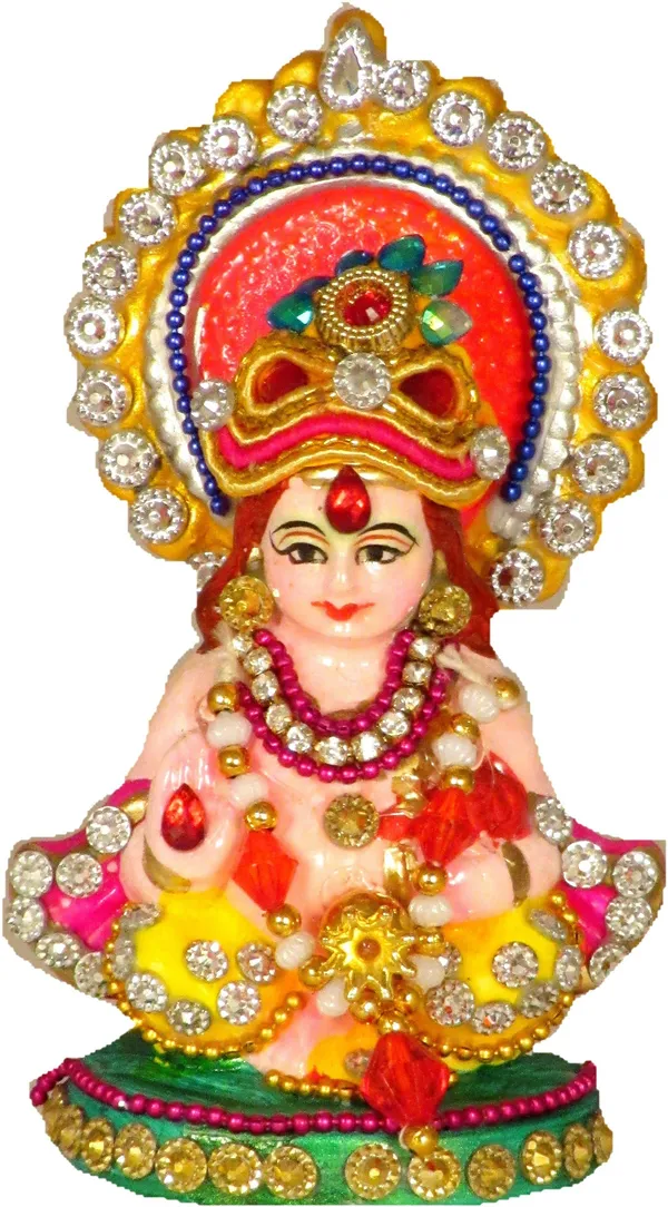 Kuber_God_Idol_|_Kuber_Statue_Decorative_Showpiece_-_9_Cm_(Terracotta,_Multicolor)