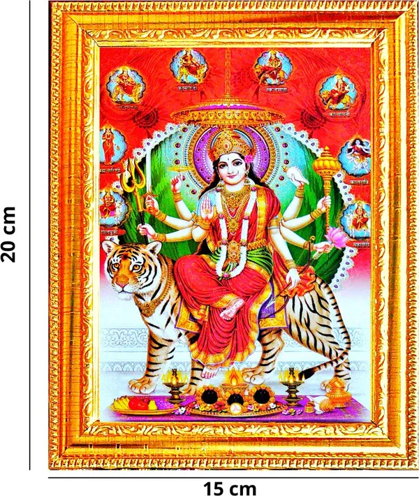 Photo_&_Frame_Durga_Maa