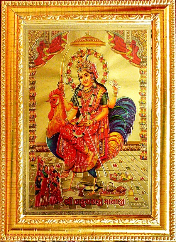 Photo_&_Frame_Bahuchar_Maa