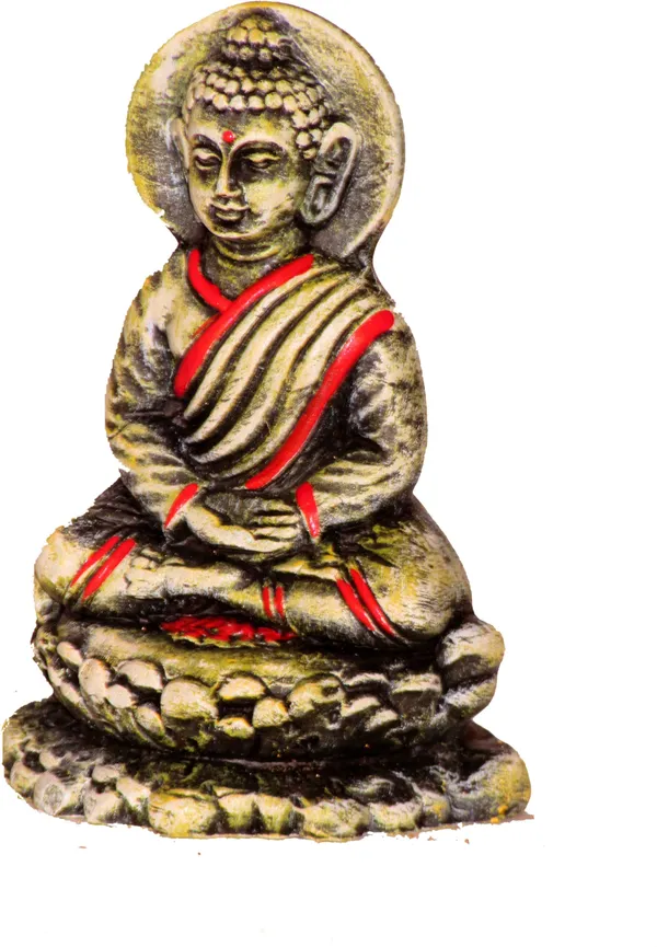 Buddha_Statue_For_Home_Decor_|_Buddha_Statue_For_Home_Decor_Decorative_Showpiece_-_11.5_Cm_(Terracotta,_Grey)