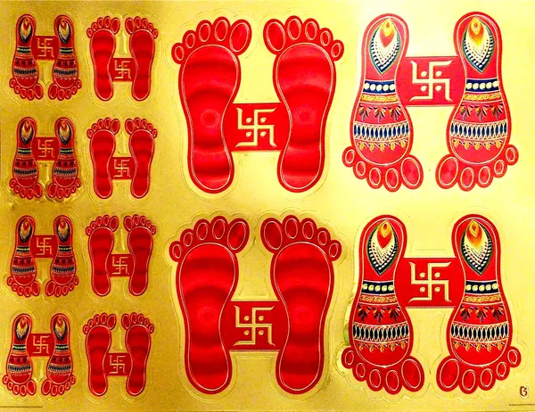 Laxmi_Ji_Religious_Footprint_(Plastic)