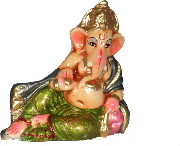 Lord_Ganesha_Idols_For_Pooja_|_Ganpati_Statue_Decorative_Showpiece_-_8.5_Cm_(Terracotta,_Dark_Green)