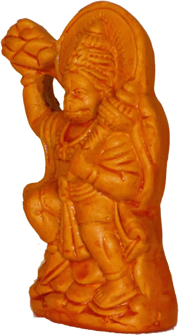 Hanuman_Idol_For_Home_Decorative_Showpiece_-_9_Cm_(Terracotta,_Brown)
