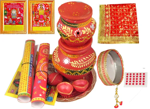 Photo_&_Frame_Karwa_Chauth_And_Ahoi_Thali_Set_With_Full_Size_Chunni_And_Karwachuth___And_Ahoi