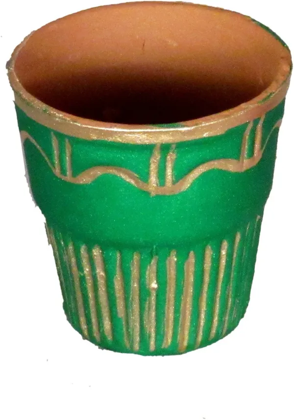 6_Inch_Terracotta_Karwa_Chauth_Thali_With_Karwa_And_Glass_For_Pooja_Terracotta_(7_Pieces,_Multicolor,_Multicolor)