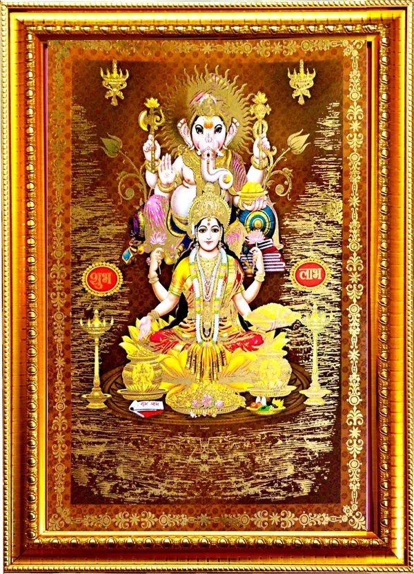 Photo_&_Frame_Laxmi_Ganesh