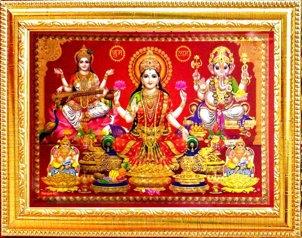 Photo_&_Frame_Laxmi_Ganesh_Saraswati_Ji