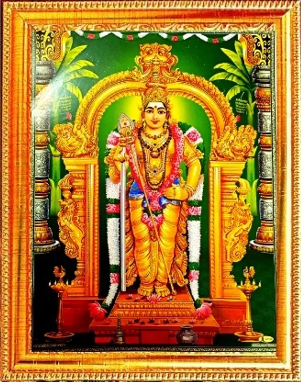 Photo_&_Frame_SUNINOW_Lord_Karthikeya_Murugan___for_Pooja_Room_with_Wall_Hook_(_29_x_23_cm_)