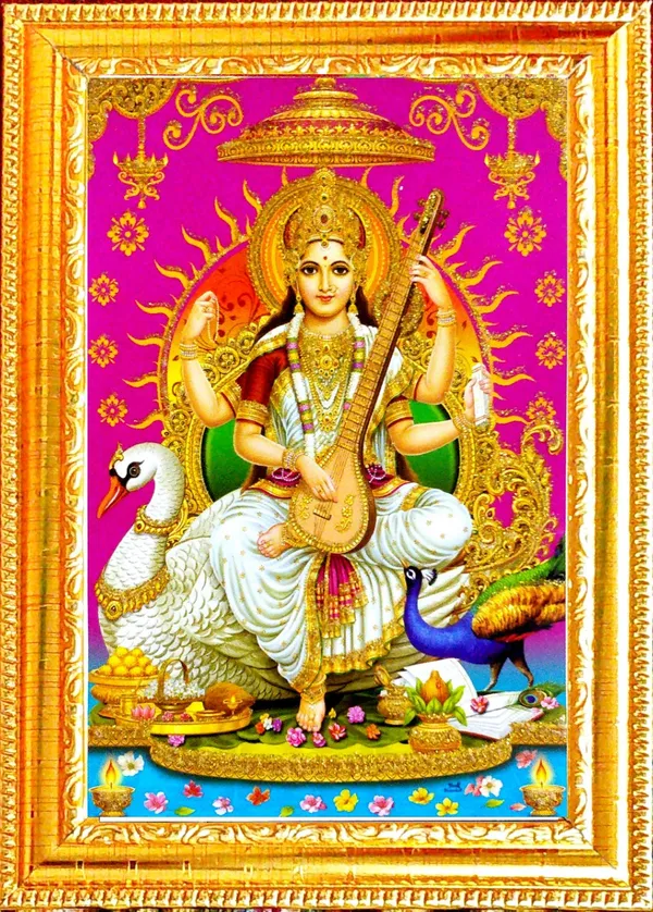 Photo_&_Frame_Saraswati
