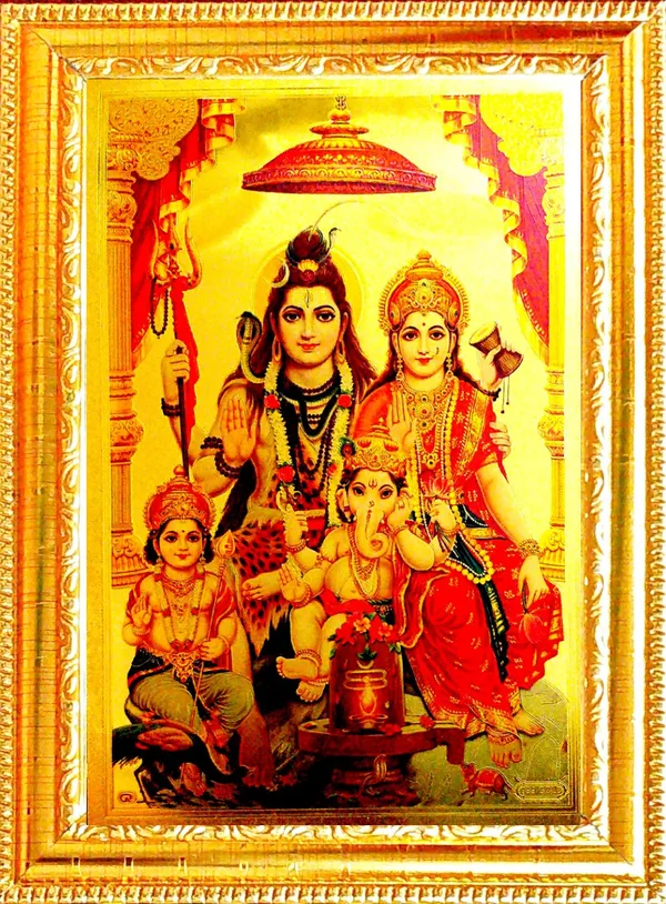 Photo_&_Frame_Shiv_Parivar