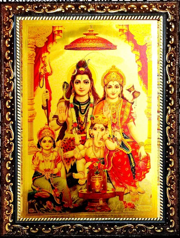 Photo_&_Frame_Shiv_Parivar