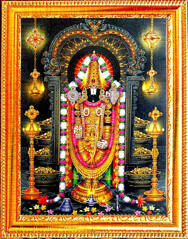 Photo_&_Frame_Tirupati_Balaji