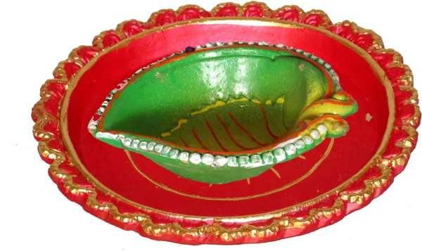 Terracotta_Thali_6_Inch_With_Leaf_Diya_Terracotta_(1_Pieces,_Red)