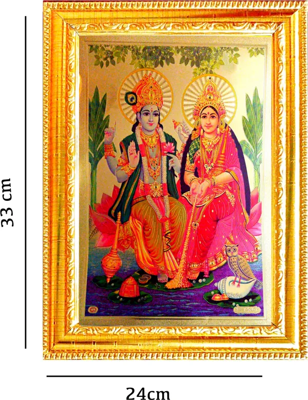 Photo_&_Frame_Vishnu_Laxmi