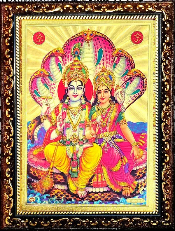 Photo_&_Frame_Vishnu_Laxmi