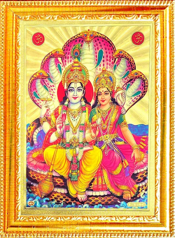 Photo_&_Frame_Vishnu_Laxmi