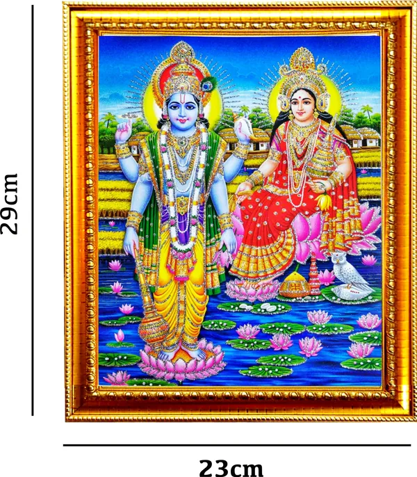 Photo_&_Frame_Vishnu_Laxmi___|Vishnu_Photo
