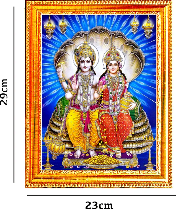 Photo_&_Frame_Vishnu_Laxmi___|Vishnu_Photo