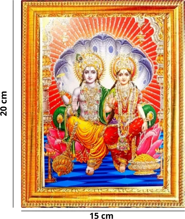Photo_&_Frame_SUNINOW_vishnu_laxmi___for_Pooja_Room_with_Wall_Hook_(_29_x_23_cm_)