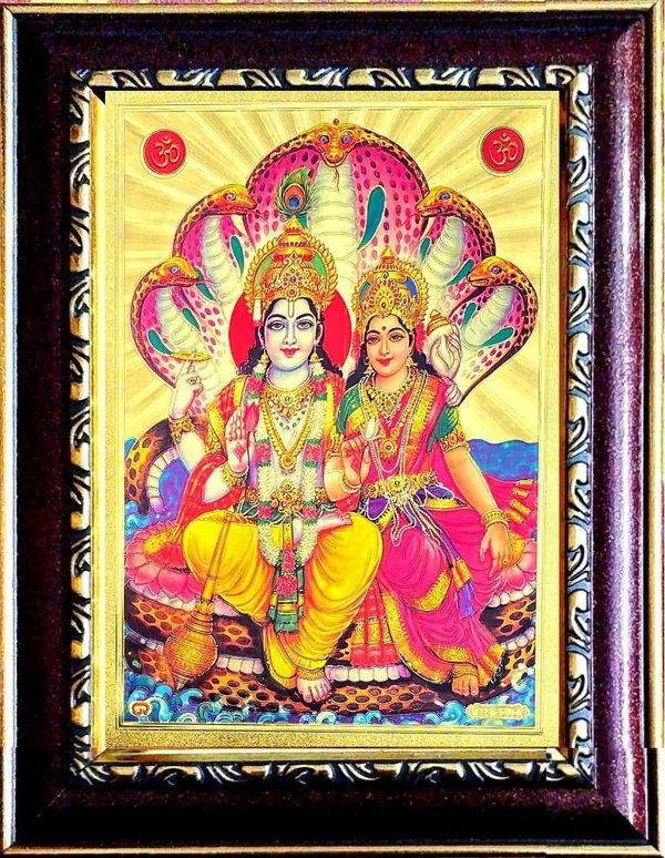 Photo_&_Frame_Vishnu_Laxmi
