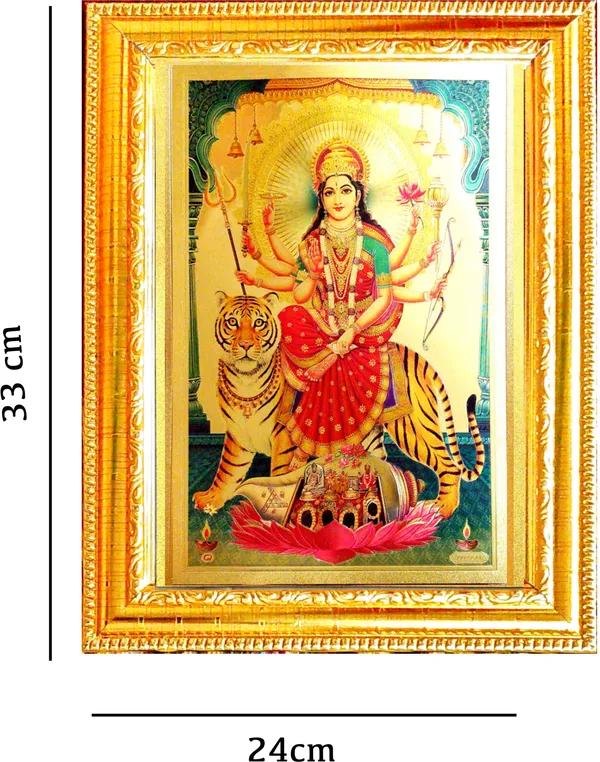 Photo_&_Frame_Durga_Maa