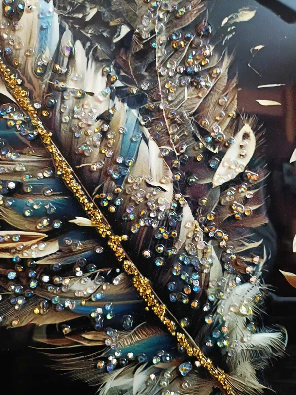 SUNINOW_Embossed_18_inch_x_12_inch_Painting_(With_Frame)