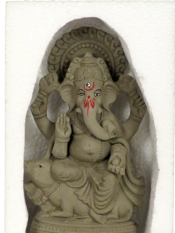 100_%_Eco_Friendly_Clay_Ganesh_Idol_For_Ganesh_Chaturthi_7.4_Inch_Decorative_Showpiece_-_19_Cm_(Clay,_Multicolor)