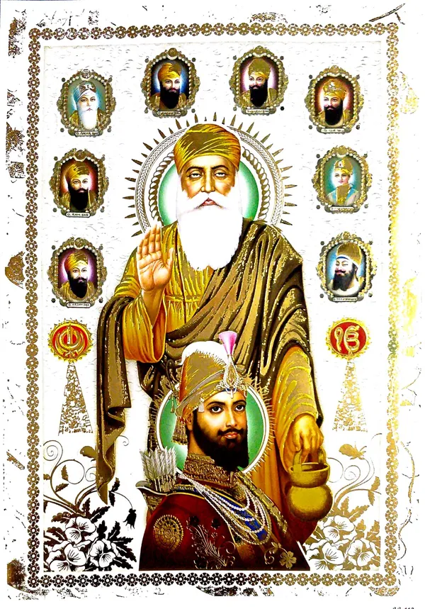 Photo_&_Frame_Big_Size_Guru_Nanak_Dev_Ji_Painting_(_35_X_26_Cm_)