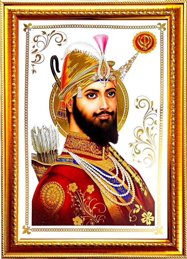 Photo_&_Frame_Guru_Gobind_Singh,_Guru_Nanak_|_God__s